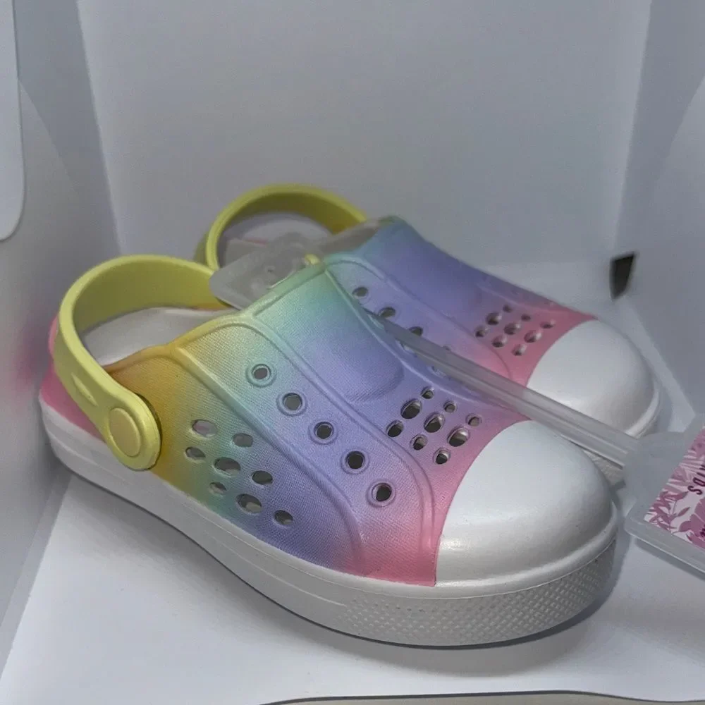 🔥Tommy Bahama Kids Pastel Gradient Sandals Sz 7 New